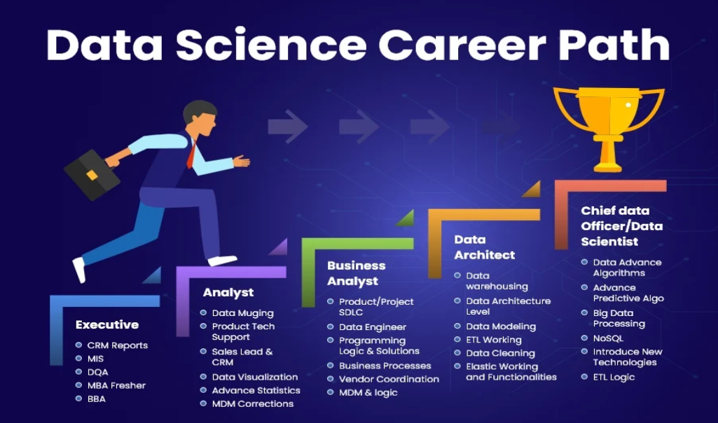 Data Science Career Progressions Over Time