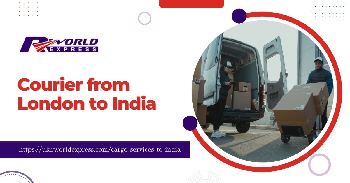 Courier from London to India