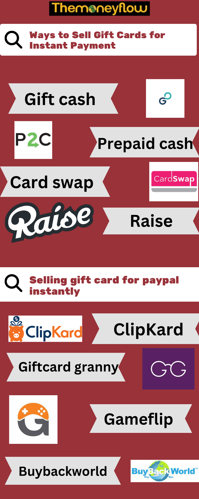Ways to Sell Gift Cards for Instant Payment