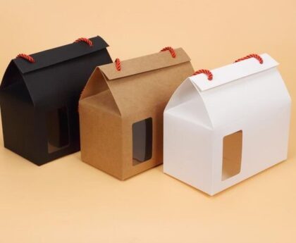 Custom Kraft Gable Packaging Boxes