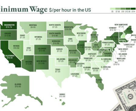 US highest minimum wage