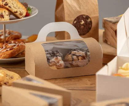 Bakery packaging boxes