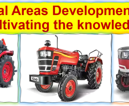 Rural Areas Development by cultivating