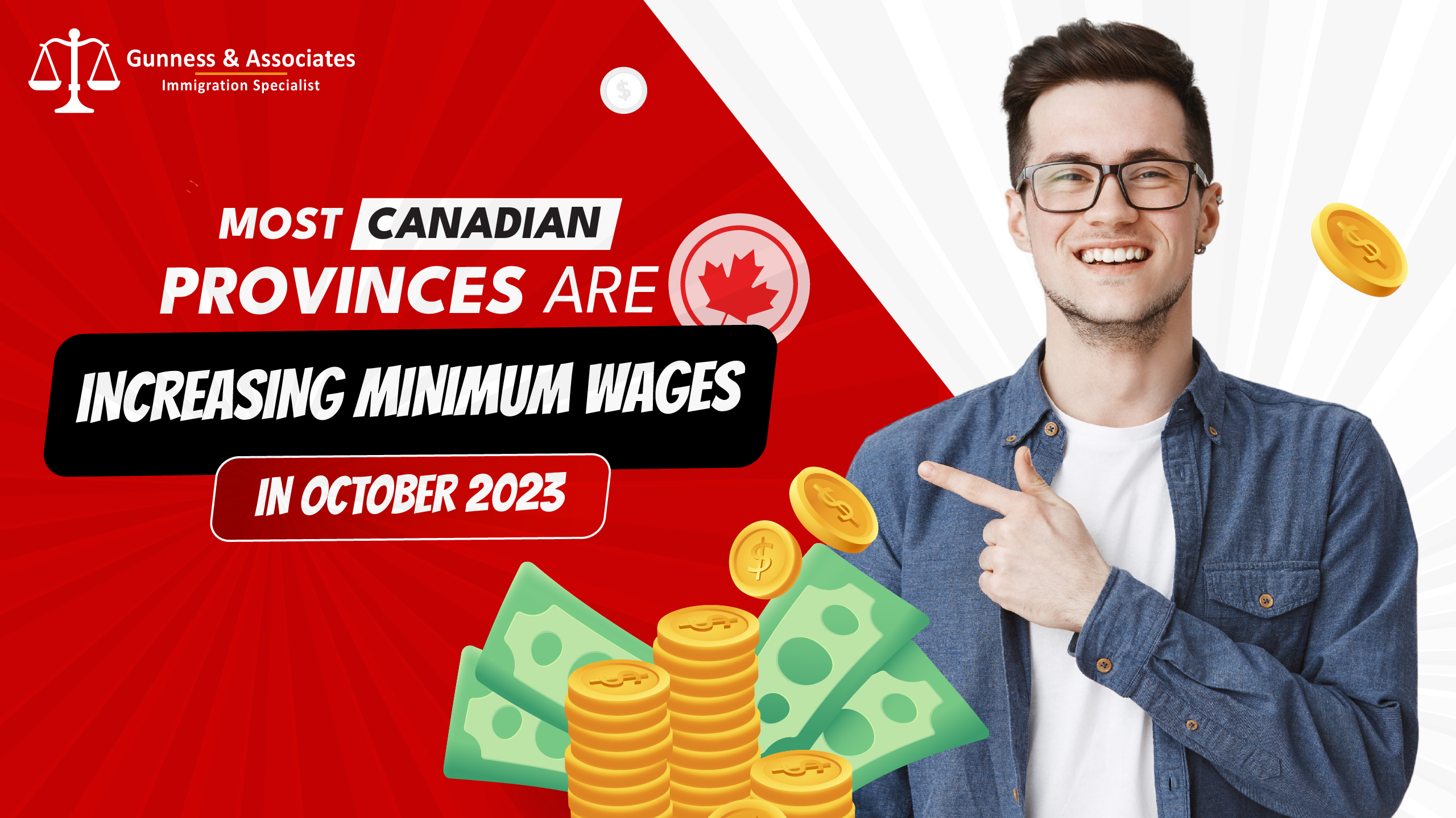 Minimum wage increases in six Canadian provinces